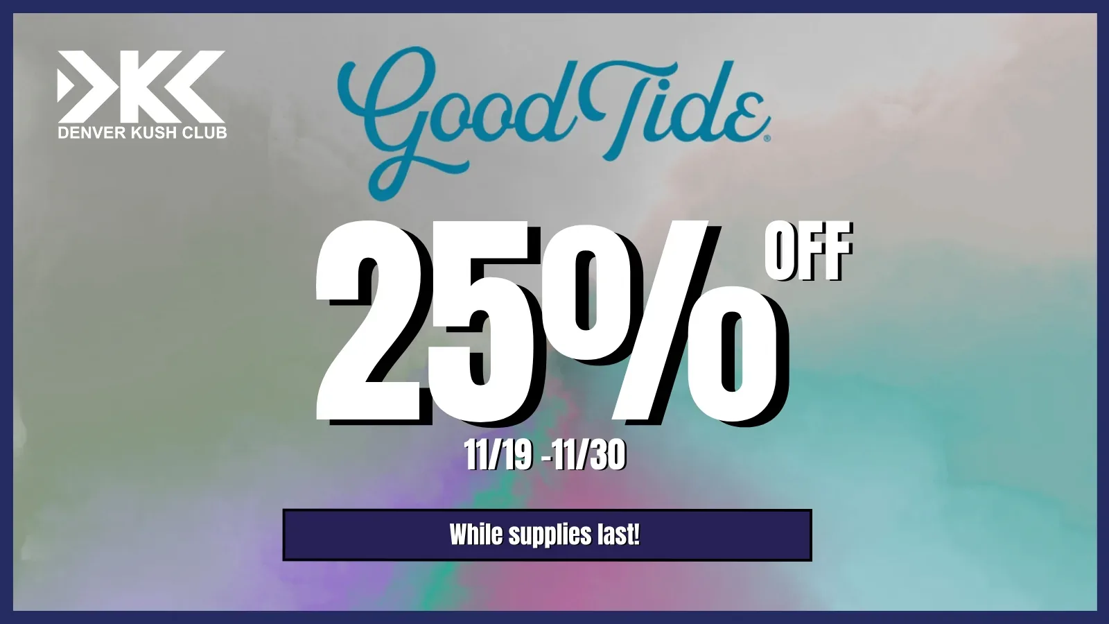 Good Tide deal card
